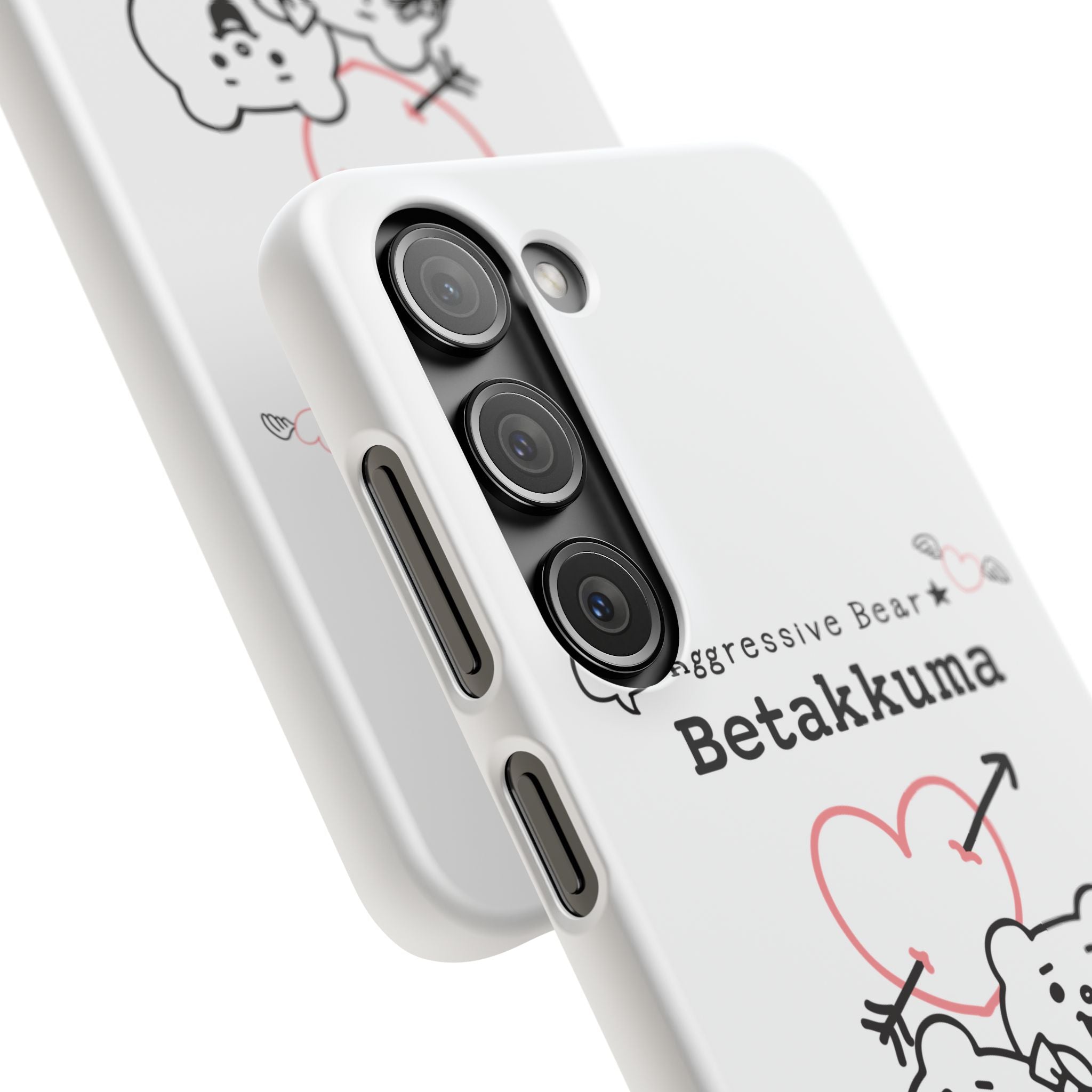Betakkuma Arrow Heart Phone Case